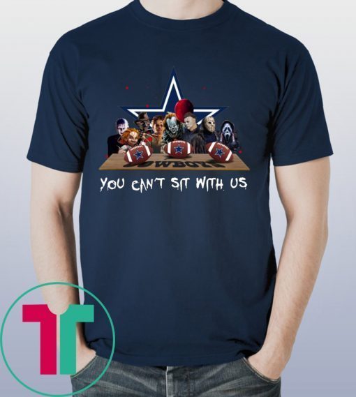 Horror Movies Characters You Can Sit with US Cowboys Shirt
