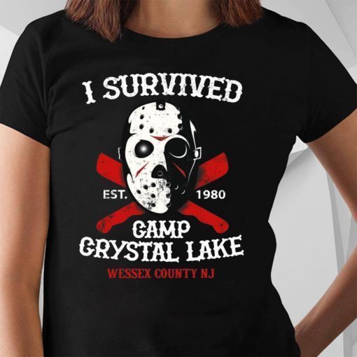 I Survived Camp Crystal Lake Killers Shirt