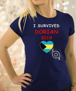 I Survived Hurricane Dorian 2019 Bahamas Tee Shirt