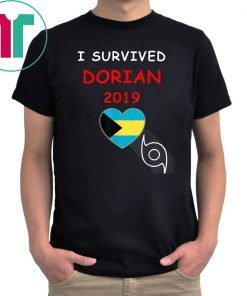 I Survived Hurricane Dorian 2019 Bahamas Tee Shirt
