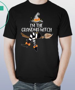 Im the Grandma Witch Shirt Halloween Matching Group Costume Tee Shirt