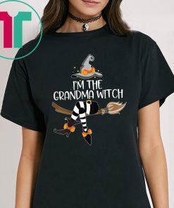 Im the Grandma Witch Shirt Halloween Matching Group Costume Tee Shirt