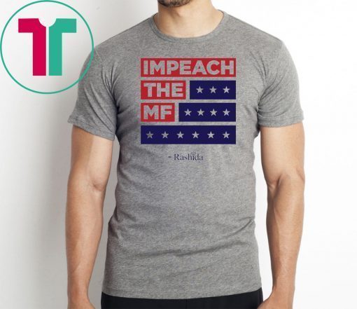 Impeach the MF Flag Red White and Blue Rashida Unisex T-Shirt