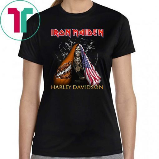 Iron maiden harley-davidson shirt