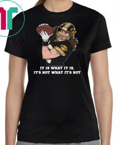 It is what it is its not what its not luke willson oakland raiders shirt