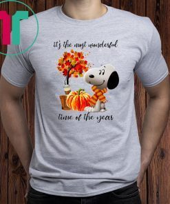 It’s The Most Wonderful Time Of The Year Snoopy Shirt