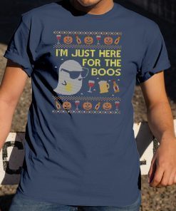 I’m just here for the boos Christmas Tee Shirt