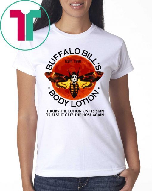 Official JigSaw Buffalo Bill’s Body Lotion Tee Shirt