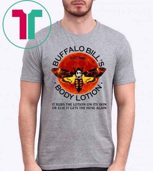 Official JigSaw Buffalo Bill’s Body Lotion Tee Shirt