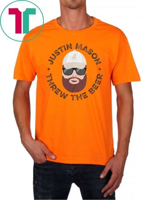 Justin Mason Threw The Beer T-Shirt