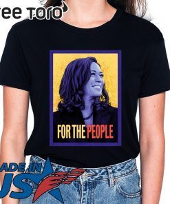 KAMALA HARRIS FOR THE PEOPLE KAMALA HARRIS PORTRAIT TEE SHIRT