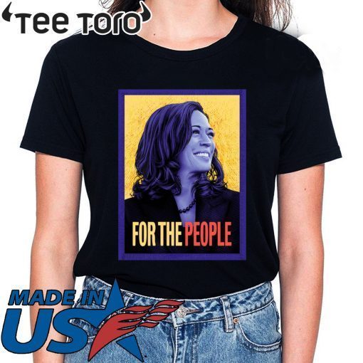 KAMALA HARRIS FOR THE PEOPLE KAMALA HARRIS PORTRAIT TEE SHIRT