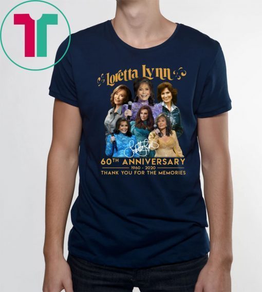 Loretta Lynn 60th Anniversary T-shirt