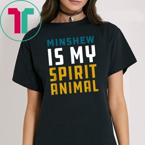 Mens Minshew is My Spirit Animal T-Shirt