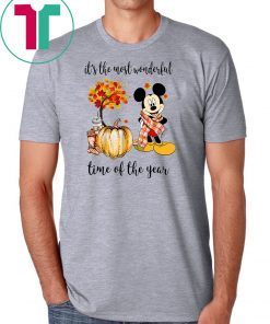 Mickey mouse it’s the most wonderful time of the year shirt