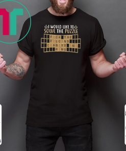 New Orleans Saints I would like to solve the puzzle shirt