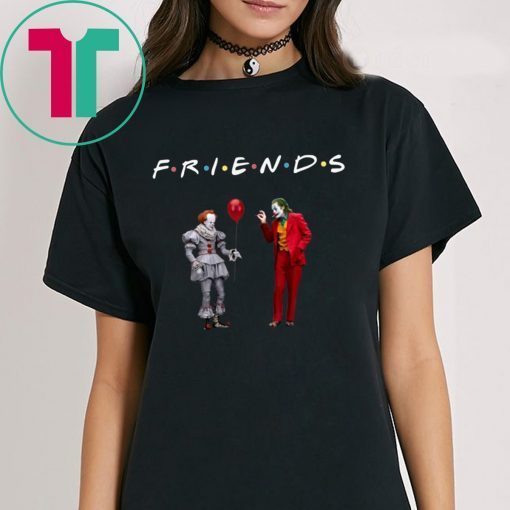 ORIGINAL FRIENDS PENNYWISE WITH JOKER T-SHIRTS