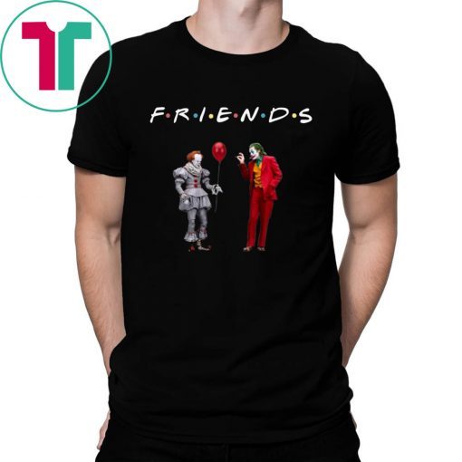 ORIGINAL FRIENDS PENNYWISE WITH JOKER T-SHIRTS