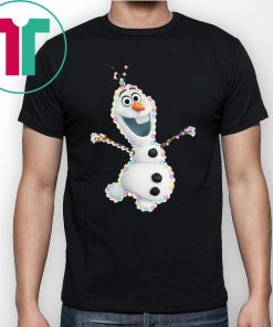 Olaf christmas light shirt