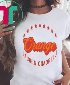 Orange Lauren Cimorelli Shirt