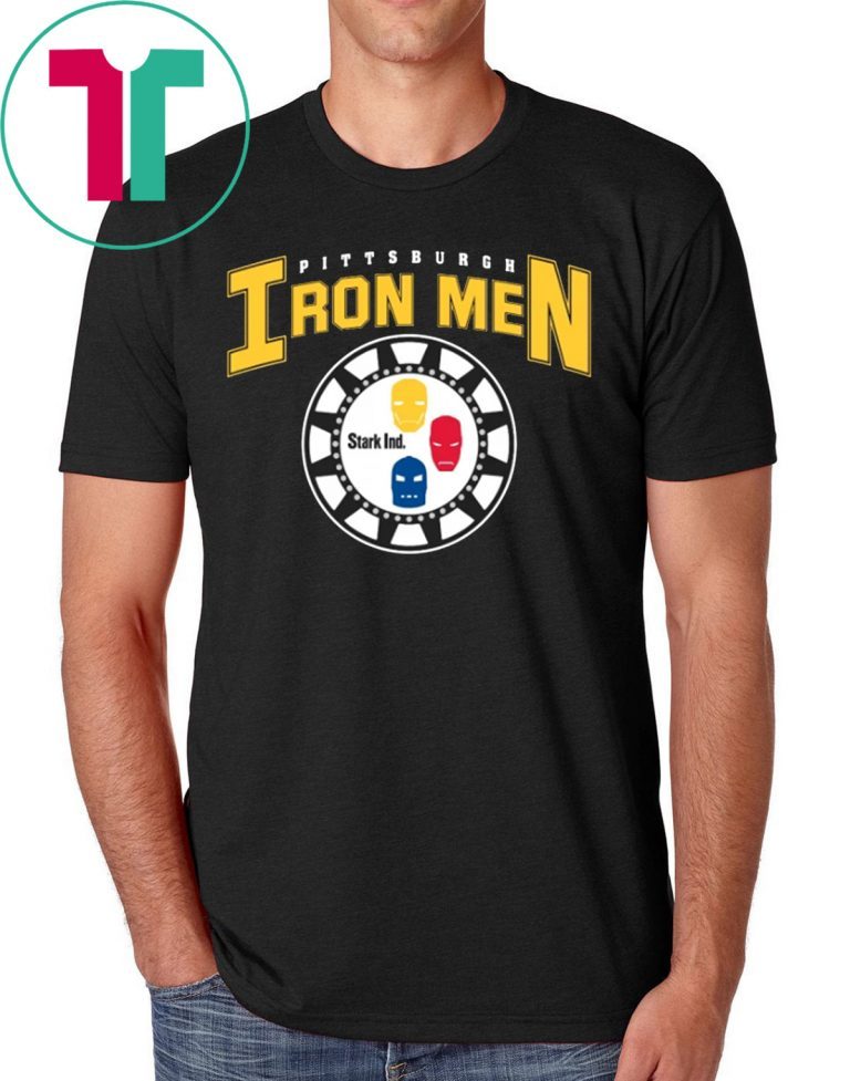 PITTSBURGH IRON MEN SHIRT Pittsburgh Steelers - IRONMAN SHIRT