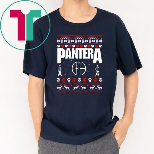 Pantera Christmas Tee Shirt