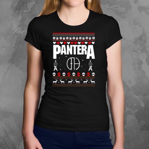 Pantera Christmas Tee Shirt