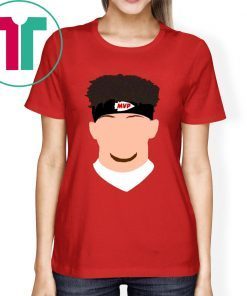 Patrick Mahomes MVP Headband T-Shirt Kansas City Chiefs Tee