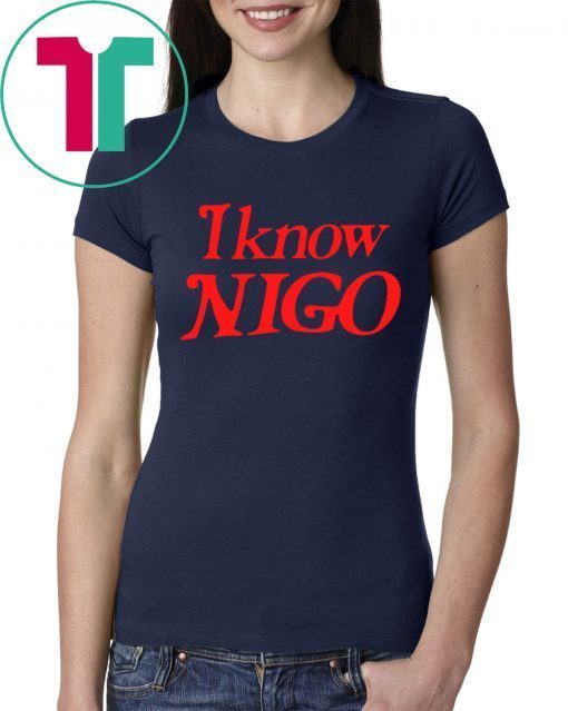 Pharrell Williams I Know Nigo T-Shirts