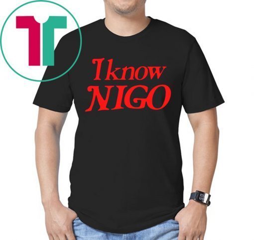 Pharrell Williams I Know Nigo T-Shirts