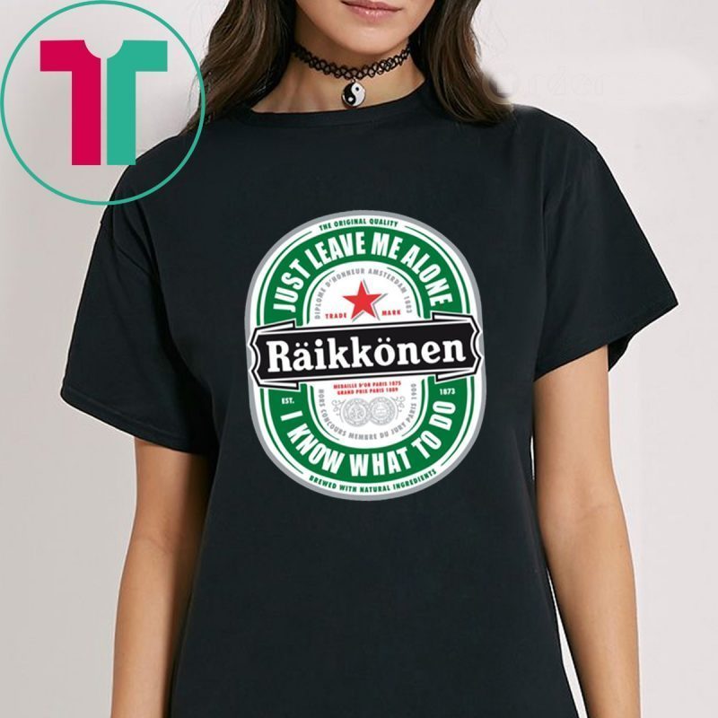 kimi raikkonen heineken shirt