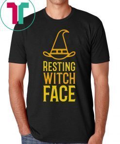 Resting Witch Face Halloween T-Shirts