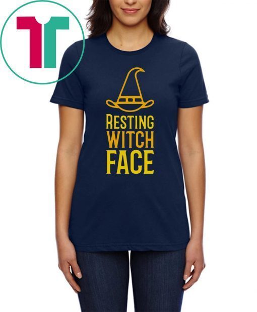 Resting Witch Face Halloween T-Shirts