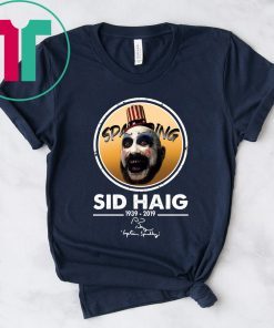 Rip Sid Haig Captain Spaulding 1939 2019 Tee Shirt