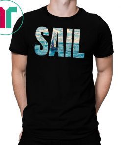 Sail Impressionistic Sailing Art T-Shirt
