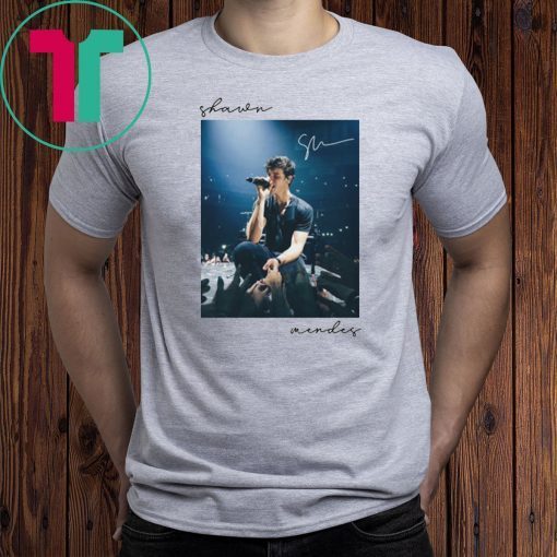 Shawn mendes poster shirt