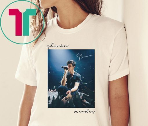 Shawn mendes poster shirt