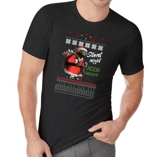 Silent Night Jedi Night Christmas Sweatshirt