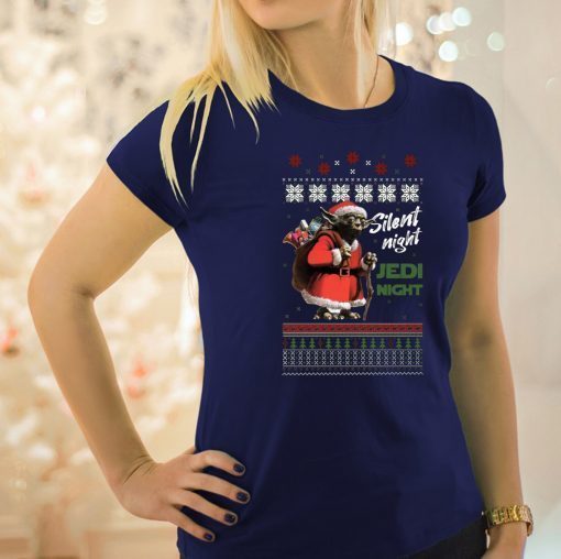 Silent Night Jedi Night Christmas Sweatshirt