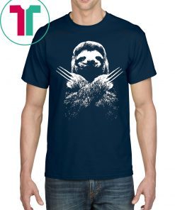 Sloth Wolverine T-Shirt for Mens Womens Kids