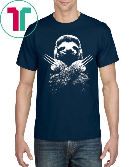 Sloth Wolverine T-Shirt for Mens Womens Kids