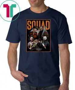 Squad Massacre Machine Horror Halloween Shirt