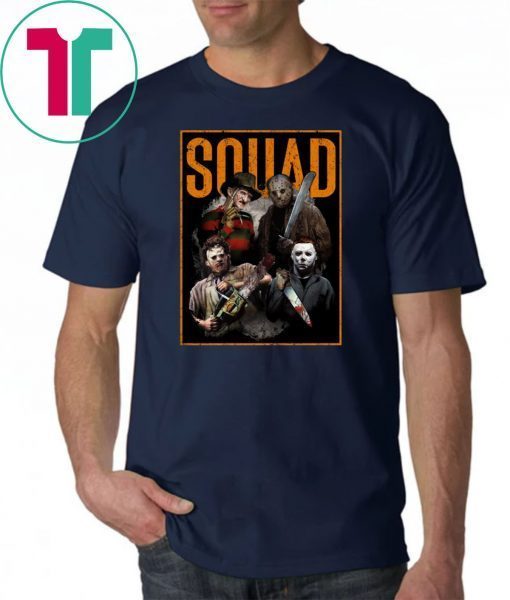 Squad Massacre Machine Horror Halloween Shirt