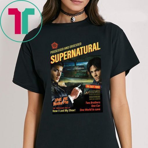 Supernatural End of the Road T-Shirt for Mens Womens Kids
