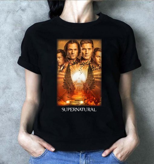 Supernatural the winchesters final season characters signatures Shirt