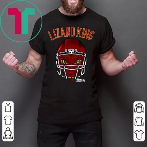 Official The Lizard King The Fantasy Football T-Shirt
