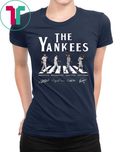 The Yankees Abbey Road shirts