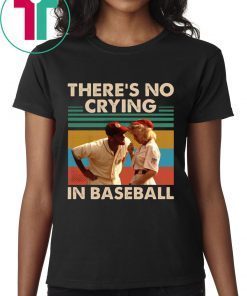 Vintage Tom Hanks There’s no crying in baseball shirt