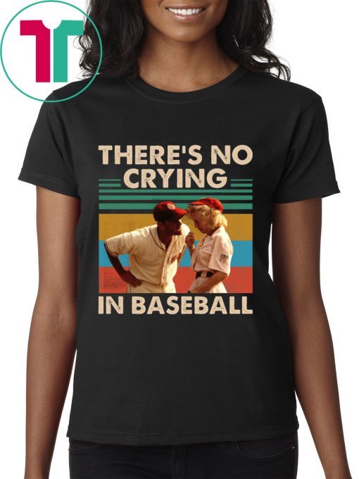 Vintage Tom Hanks There’s no crying in baseball shirt