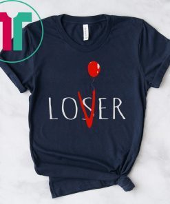 Halloween Top Pennywise Loser Lover IT T-Shirt